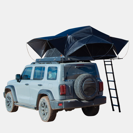 EZUNSTUCK 12.3cm Lightweight Multifunctional Hard Shell Rooftop Tent