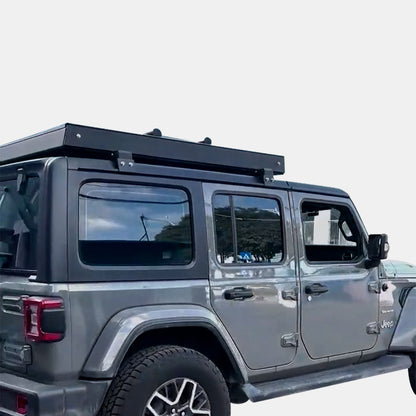 EZUNSTUCK Exclusive Rooftop Tent Mounting Bracket - Tailored for 2021 Jeep Wrangler 4xe Sahara JL